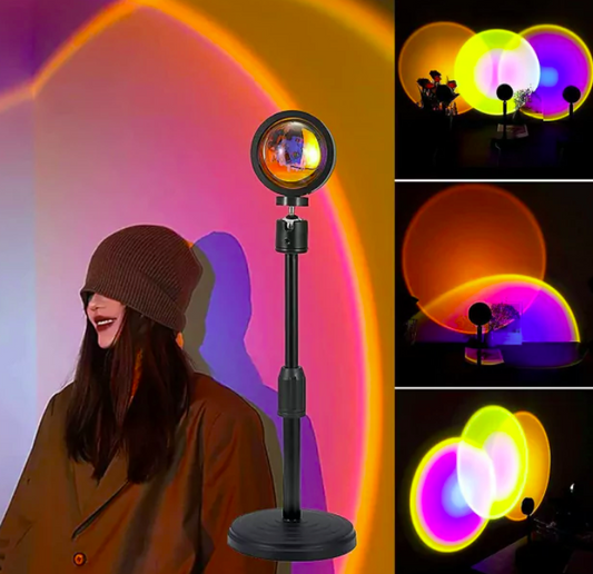 LAMPARA LUZ LED ATARDECER!